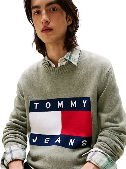 DM0DM22105M1P VERDE Tommy Jeans | DM0DM22105M1P VERDE